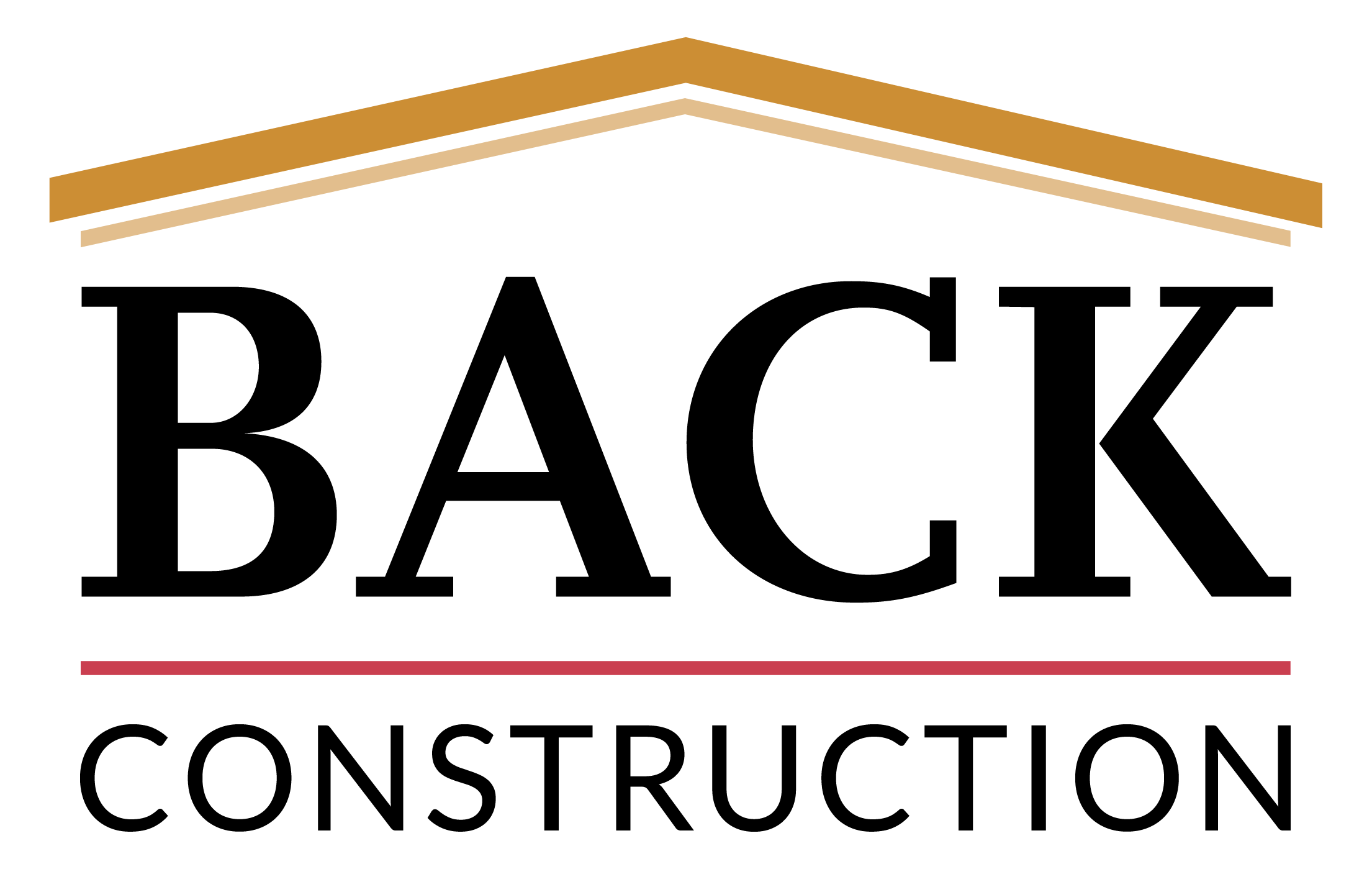 BACK CONSTRUCTION The best Home Remodeling Contractor Logo